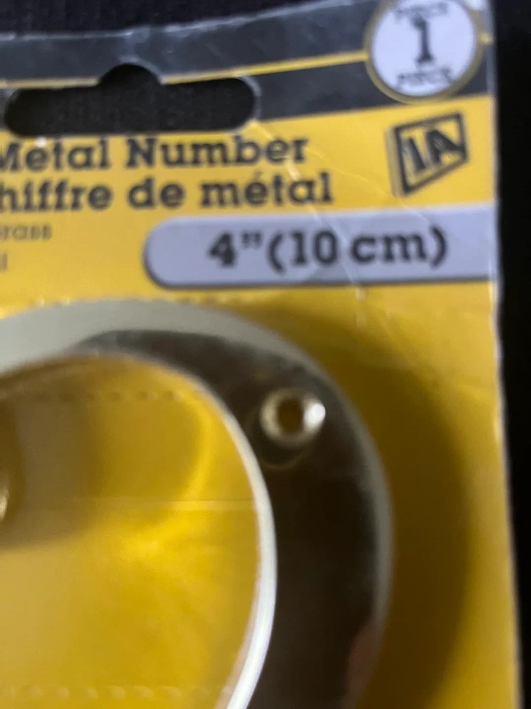 FIX IT Metal Numbers 2 and 6  - 4 inch ( $2 each) image indicator(2)