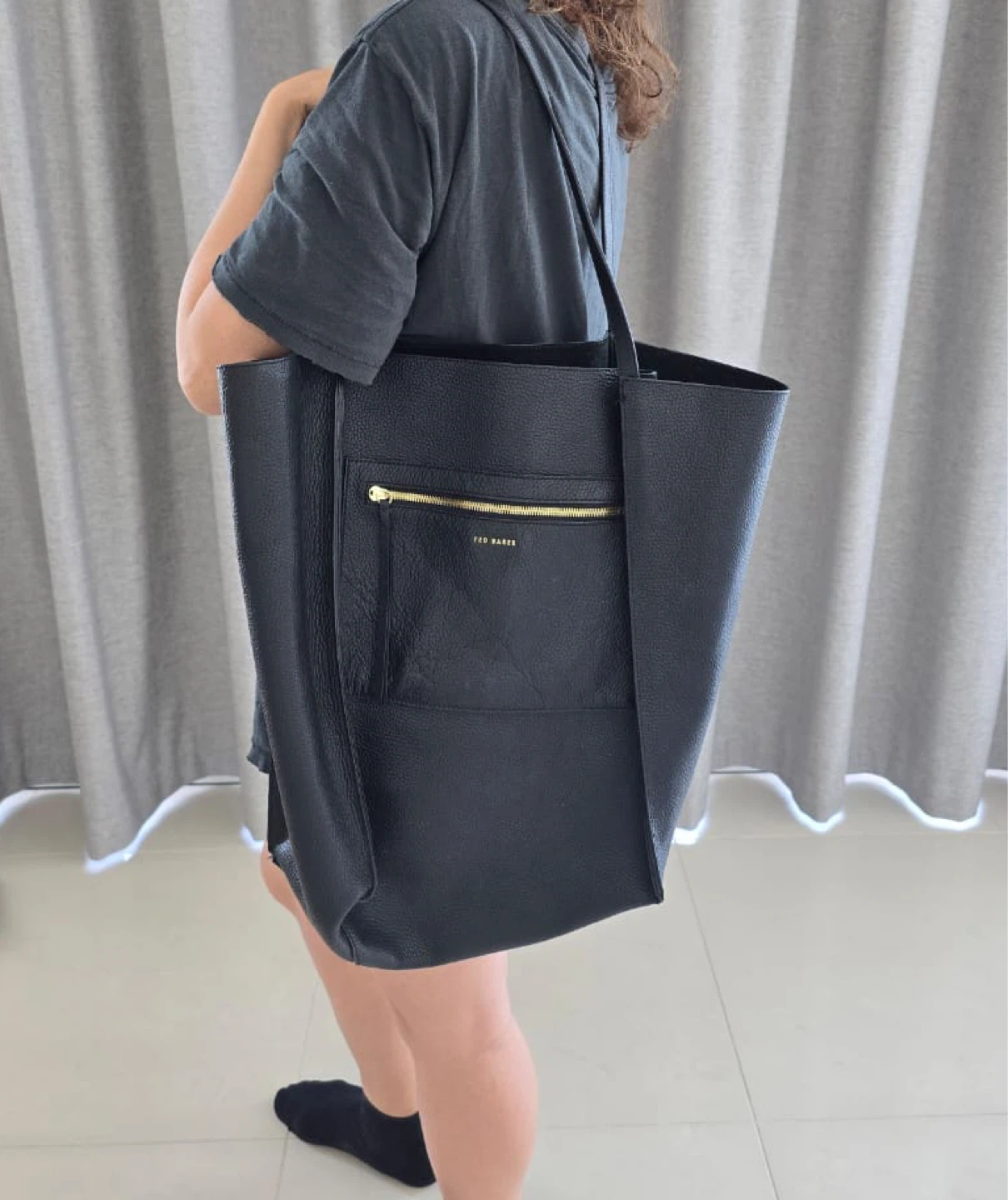 Ted Baker Black Leather Tote Bag - photo 4