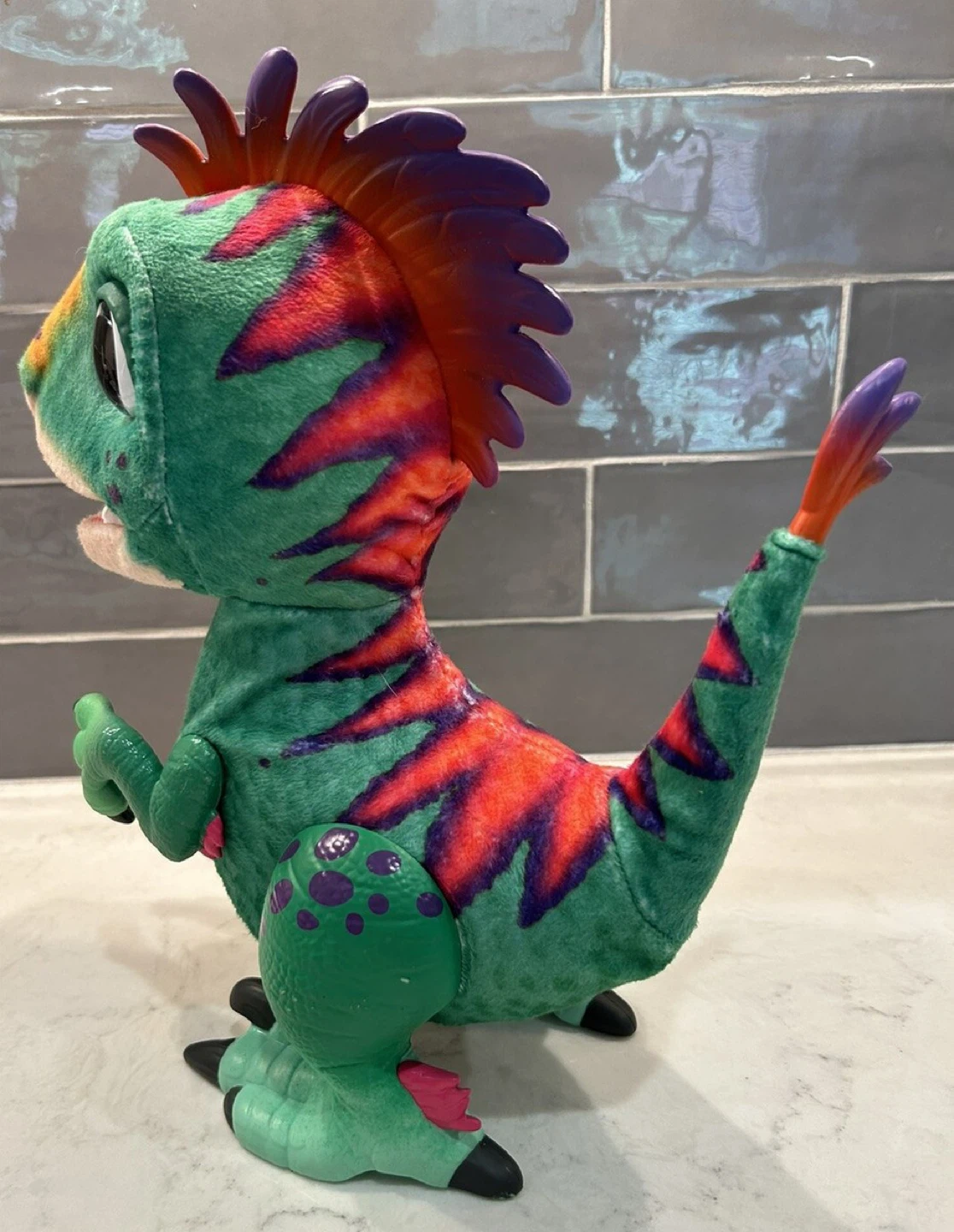 FurReal Friends MUNCHIN T-Rex Dinosaur Interactive Plush Toy 12" - photo 3