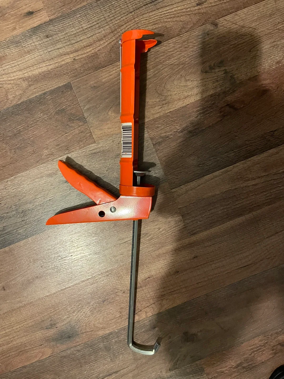 Orange Caulk Gun