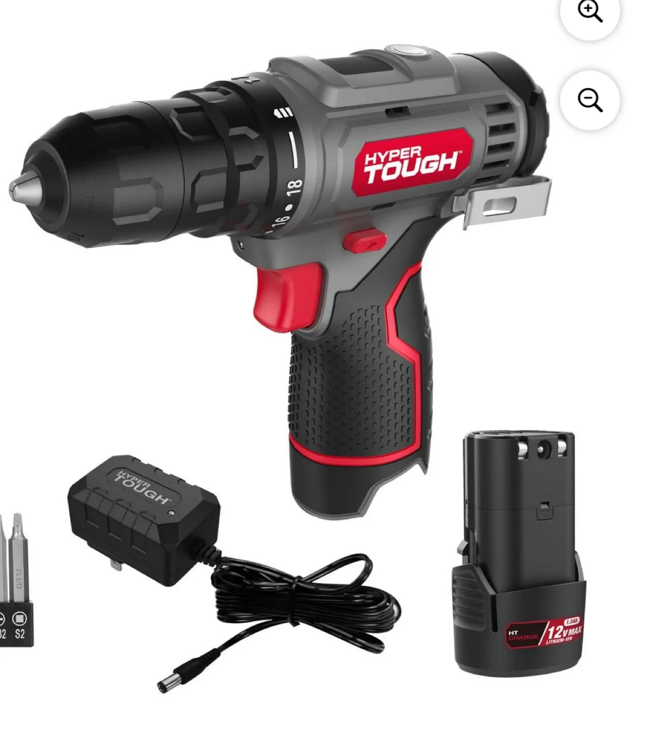 Hyper Tough 12V Max Drill with Charger
