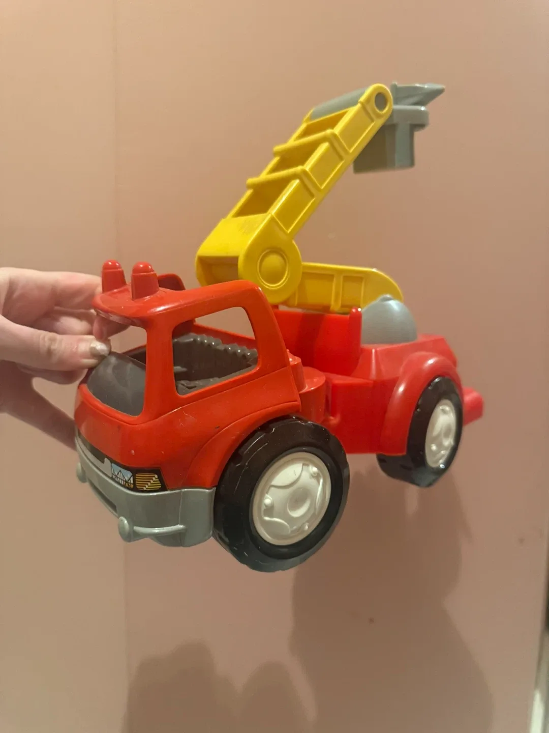 Red & Yellow Toy Firetruck