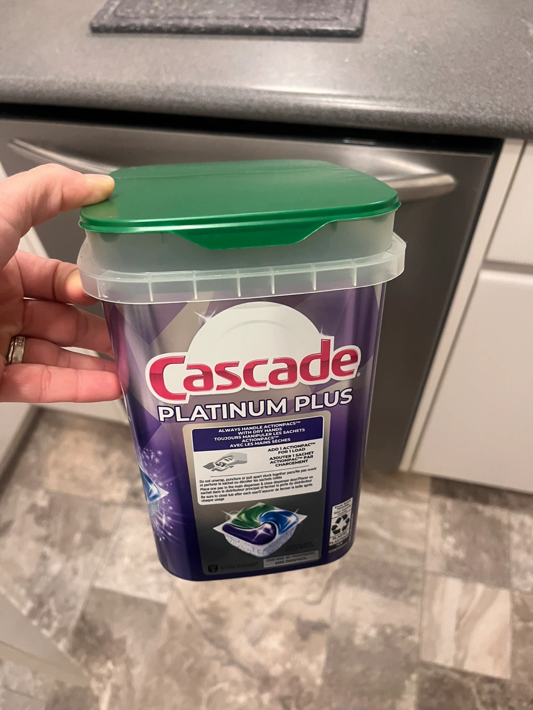 Cascade Platinum Plus Actionpacs - 81 Count