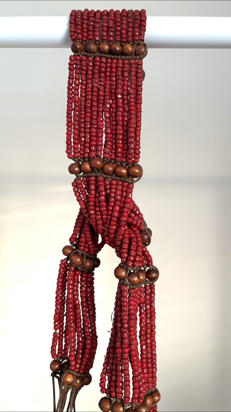 Red Beaded Belt - photo 4