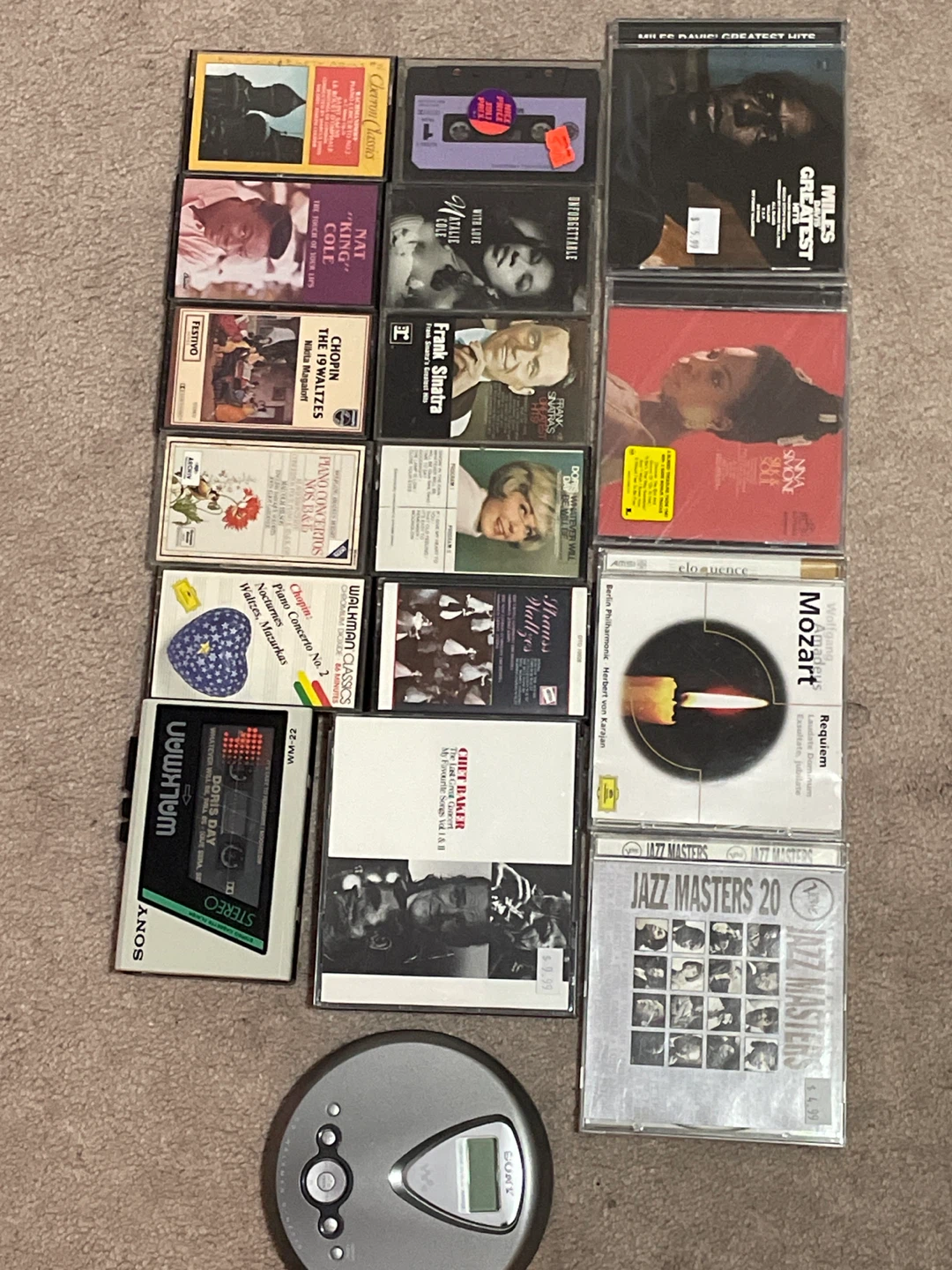 Music Cassettes & CDs