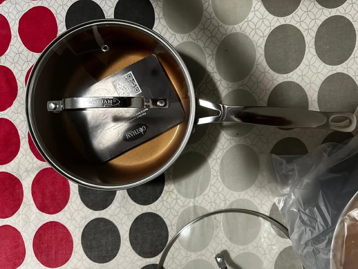 Brand-new Gotham Steel 8-piece cookware set image indicator(7)