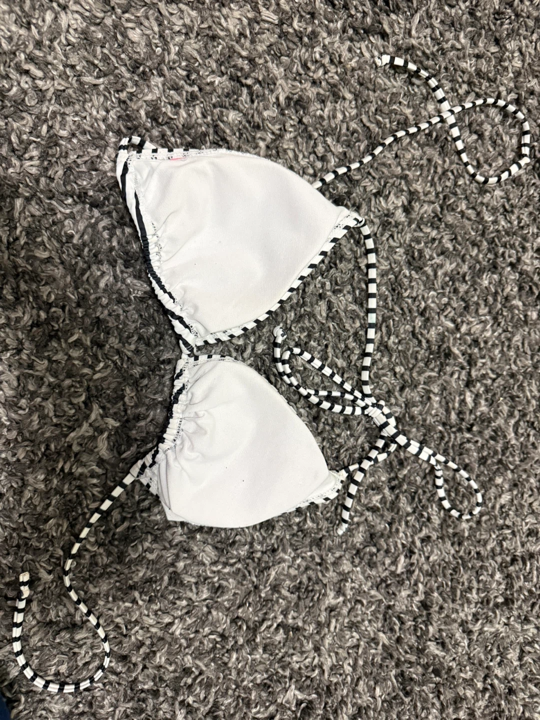Striped Bikini Top - photo 2