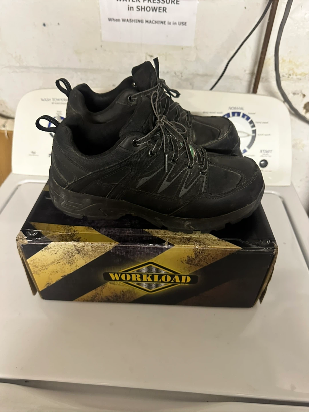 Workload X6 Black Work Boots - Size 8 - photo 3