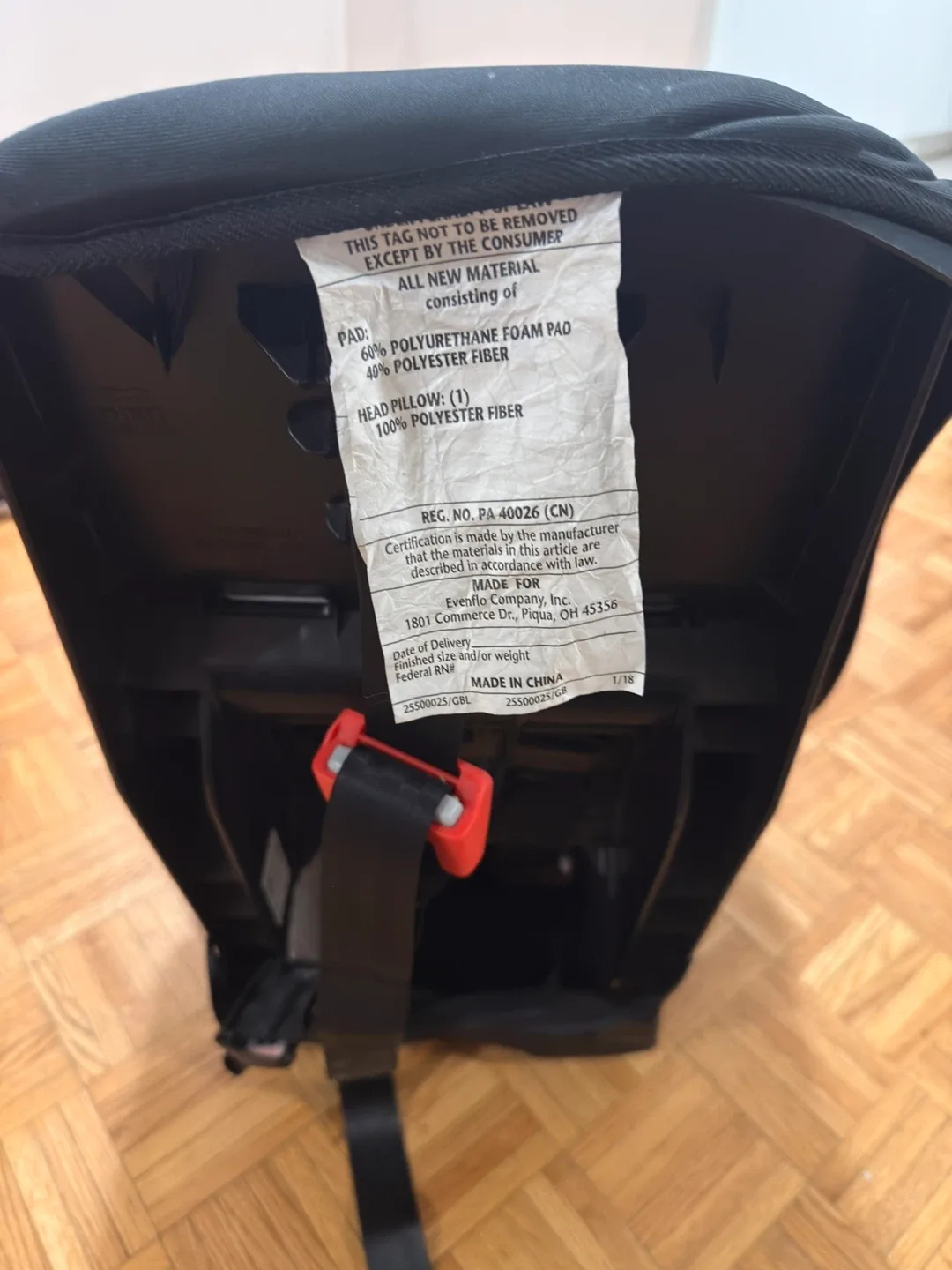 Evenflo Tribute Child Restraint System image indicator(5)