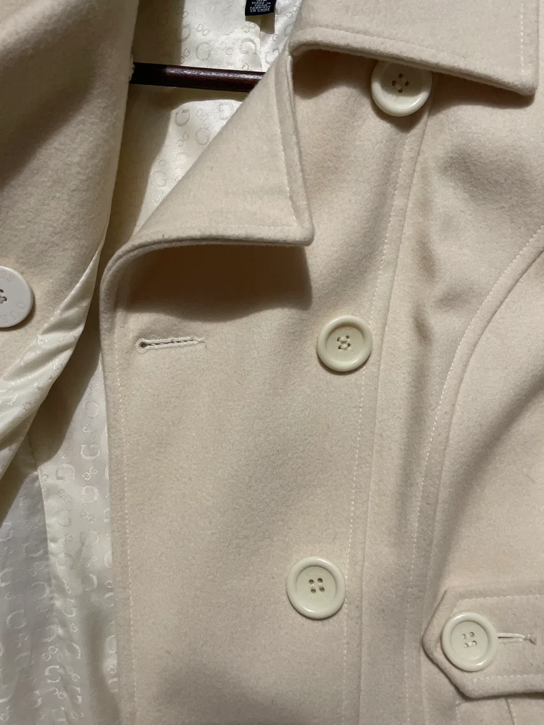 Guess Cream Peacoat - Size S image indicator(3)