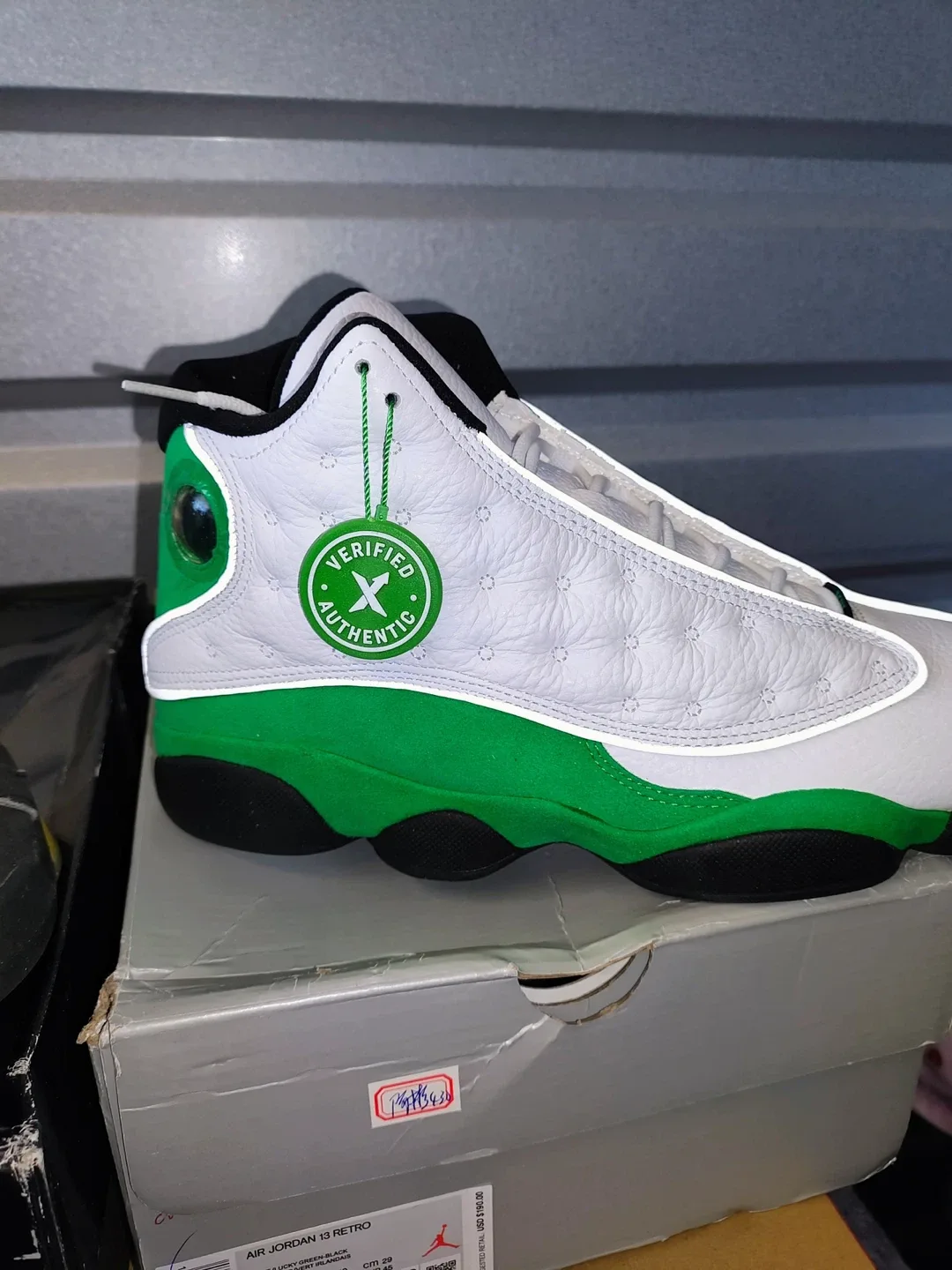 New Air Jordan 13 Retro Lucky Green - Size 11 image indicator(2)