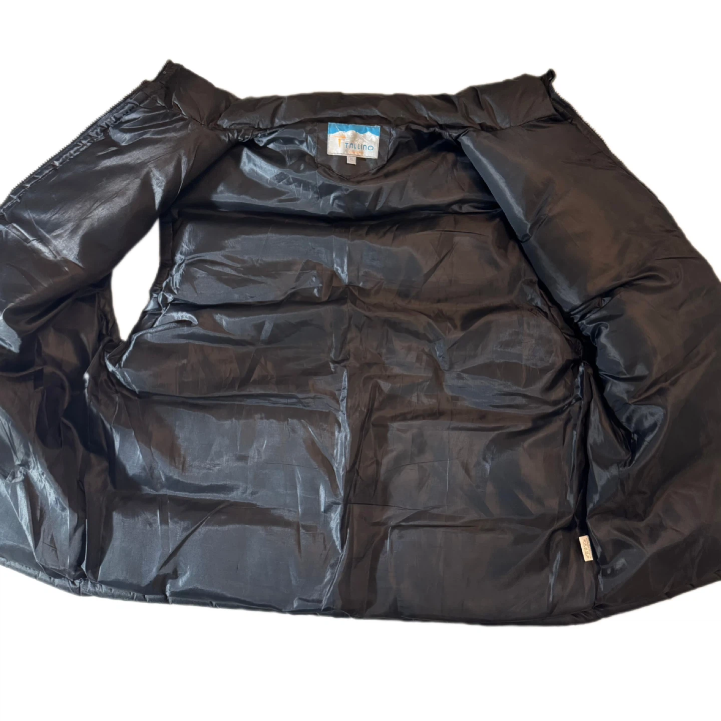 Tallino Classics Puffer Vest XL – Black – Like New - photo 3