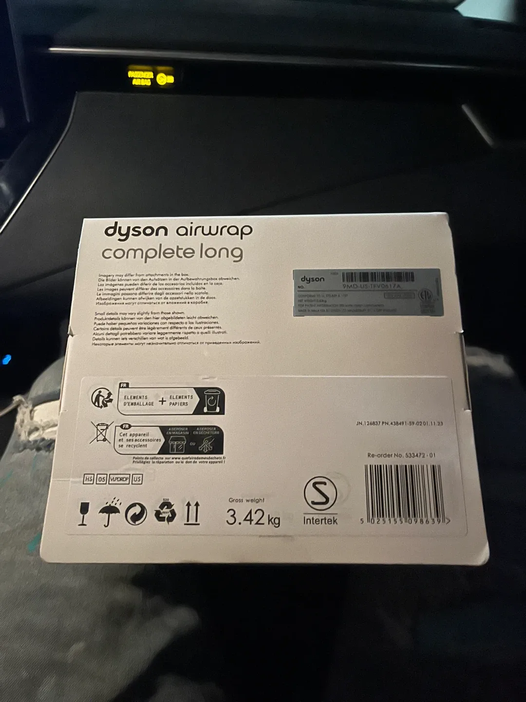 Dyson Airwrap Complete Long - Like New! image indicator(3)