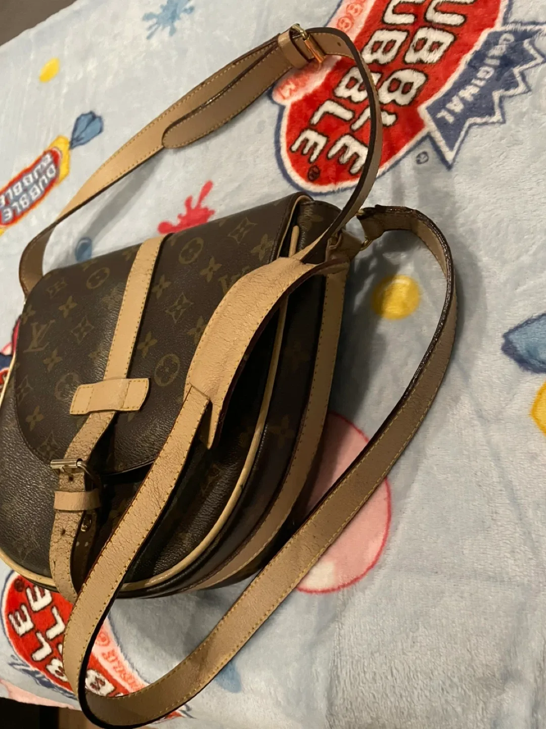 Louis Vuitton Monogram Brown Leather Crossbody Bag image indicator(2)