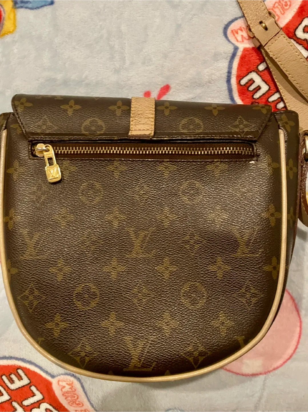 Louis Vuitton Monogram Brown Leather Crossbody Bag image indicator(3)