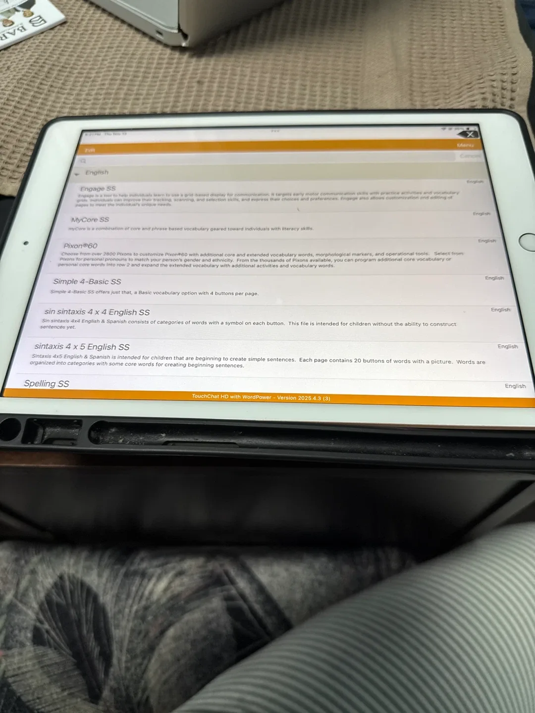 TouchChat HD - AAC w/ WordPower App for iPad