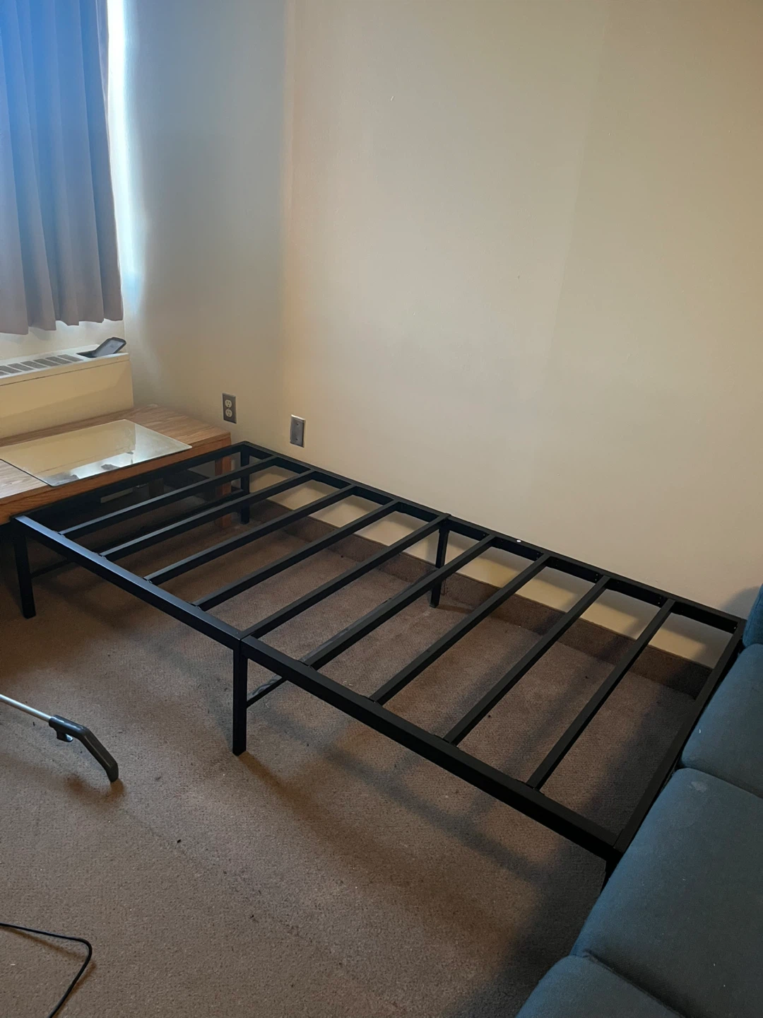 Black Metal twin Bed Frame