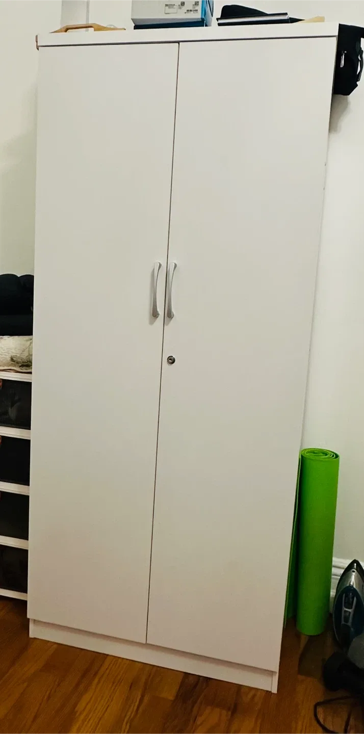 White Wardrobe Cabinet