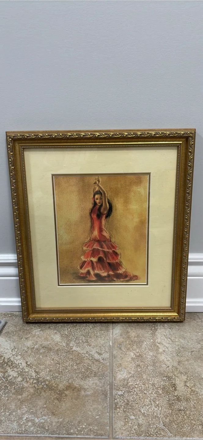 Framed Art - Flamenco Dancers image indicator(2)