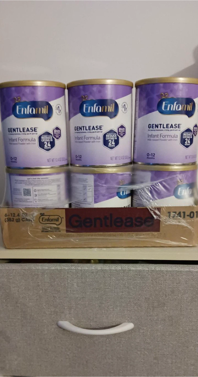 Enfamil baby formula 12.4 ounce cans