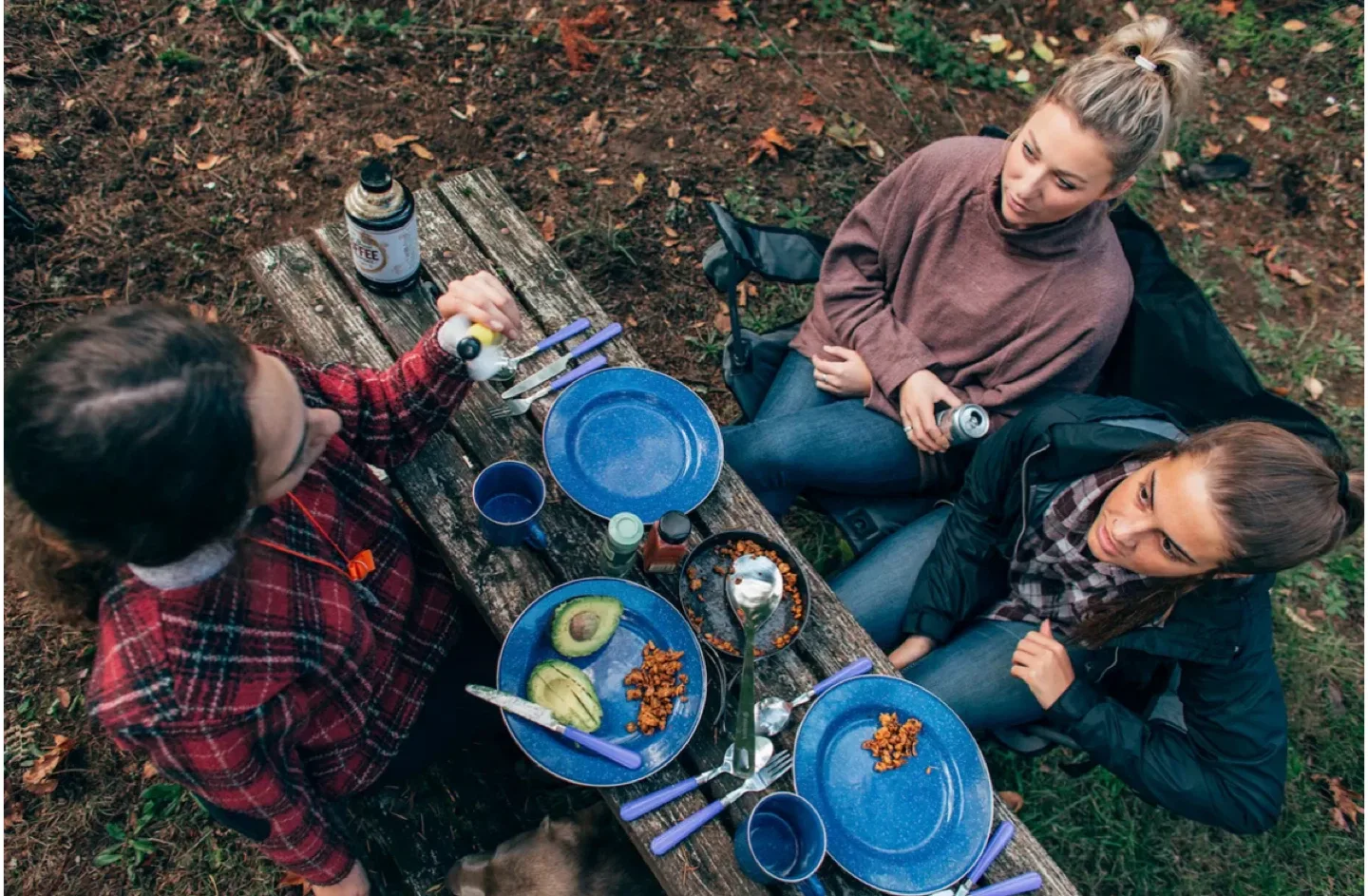 Stansport 12-piece Enamel Camping Dish Set thumbnail