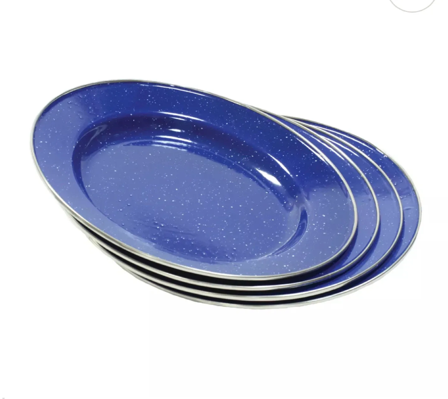 Stansport 12-piece Enamel Camping Dish Set image indicator(7)