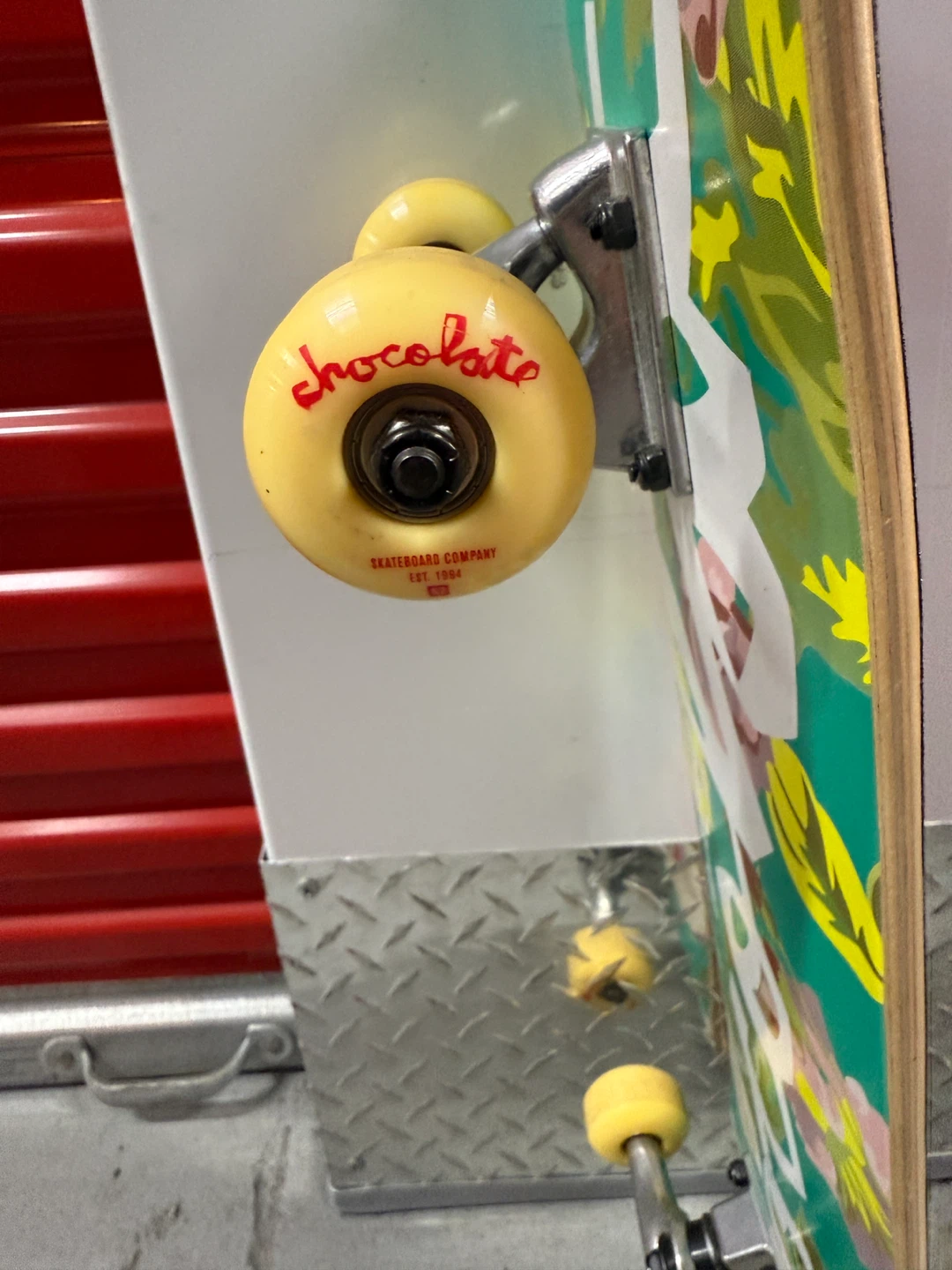 Chocolate Stevie Perez Floral Chunk Skateboard - photo 2