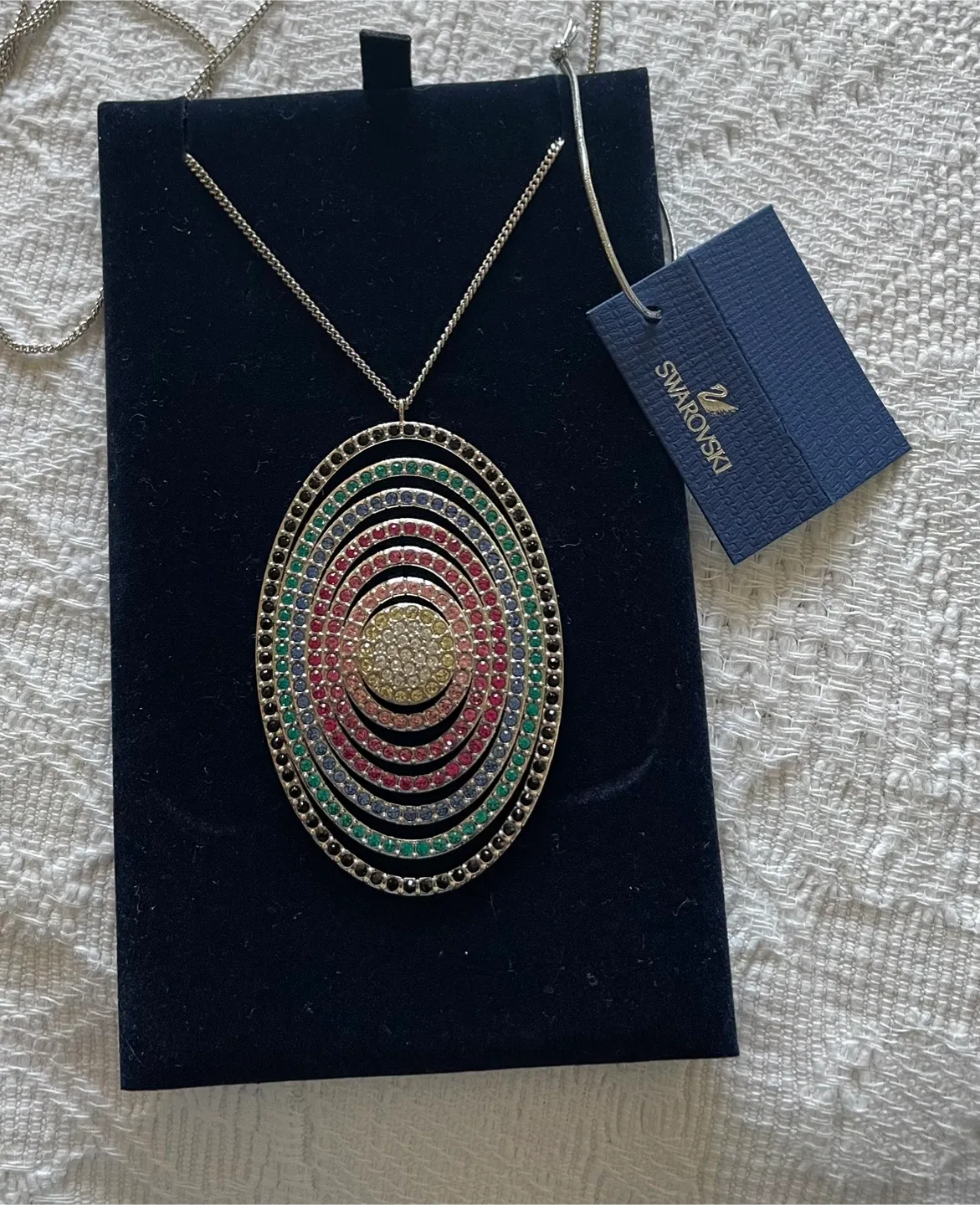 Swarovski Pendant Necklace with Box