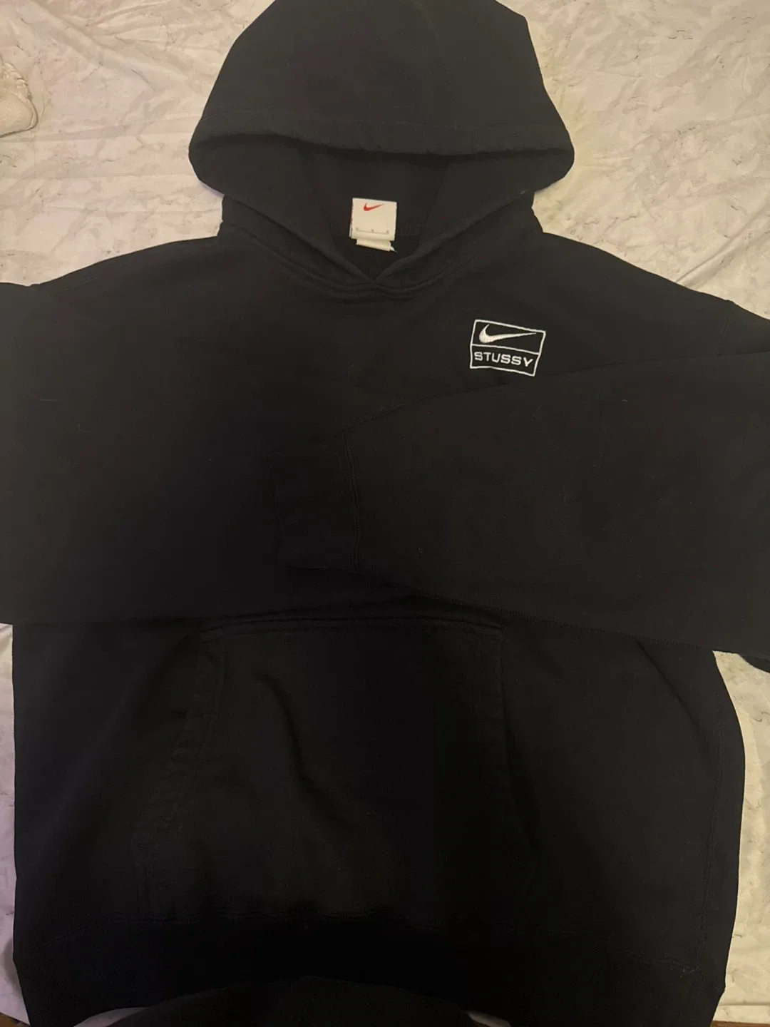 Nike x Stussy Black Hoodie - Size M