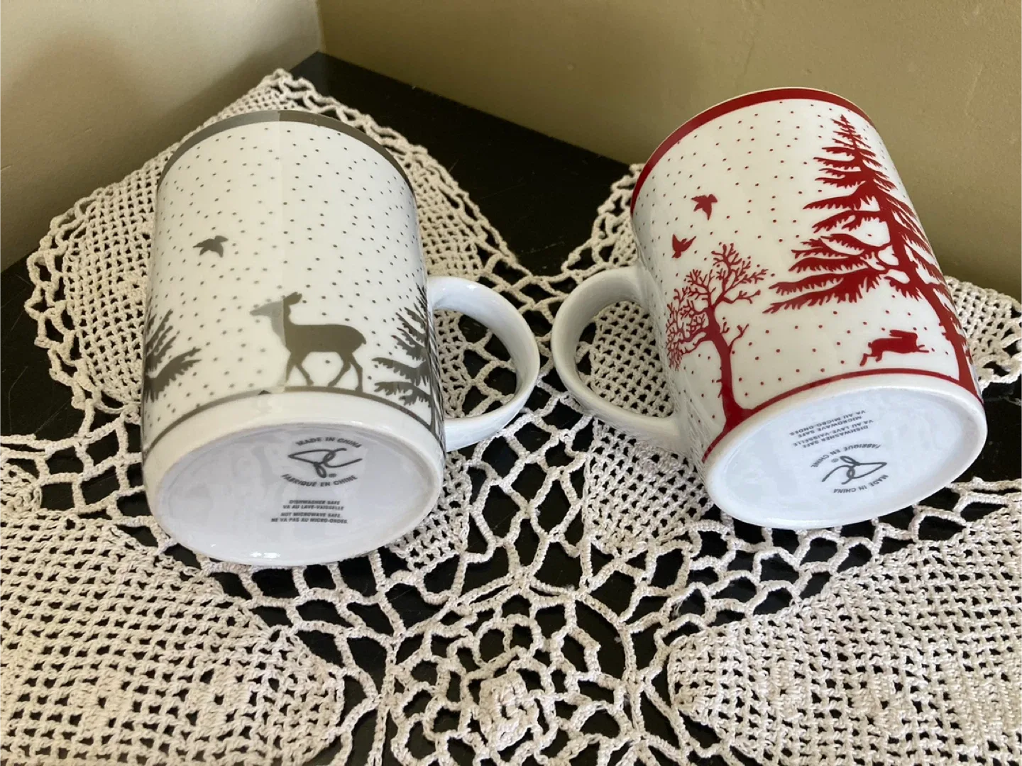 Christmas Tree Mugs - Set of 2 image indicator(2)