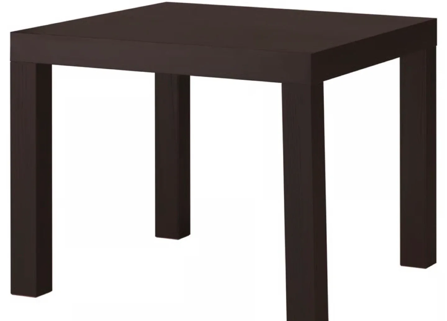 IKEA Lack side table in black-brown