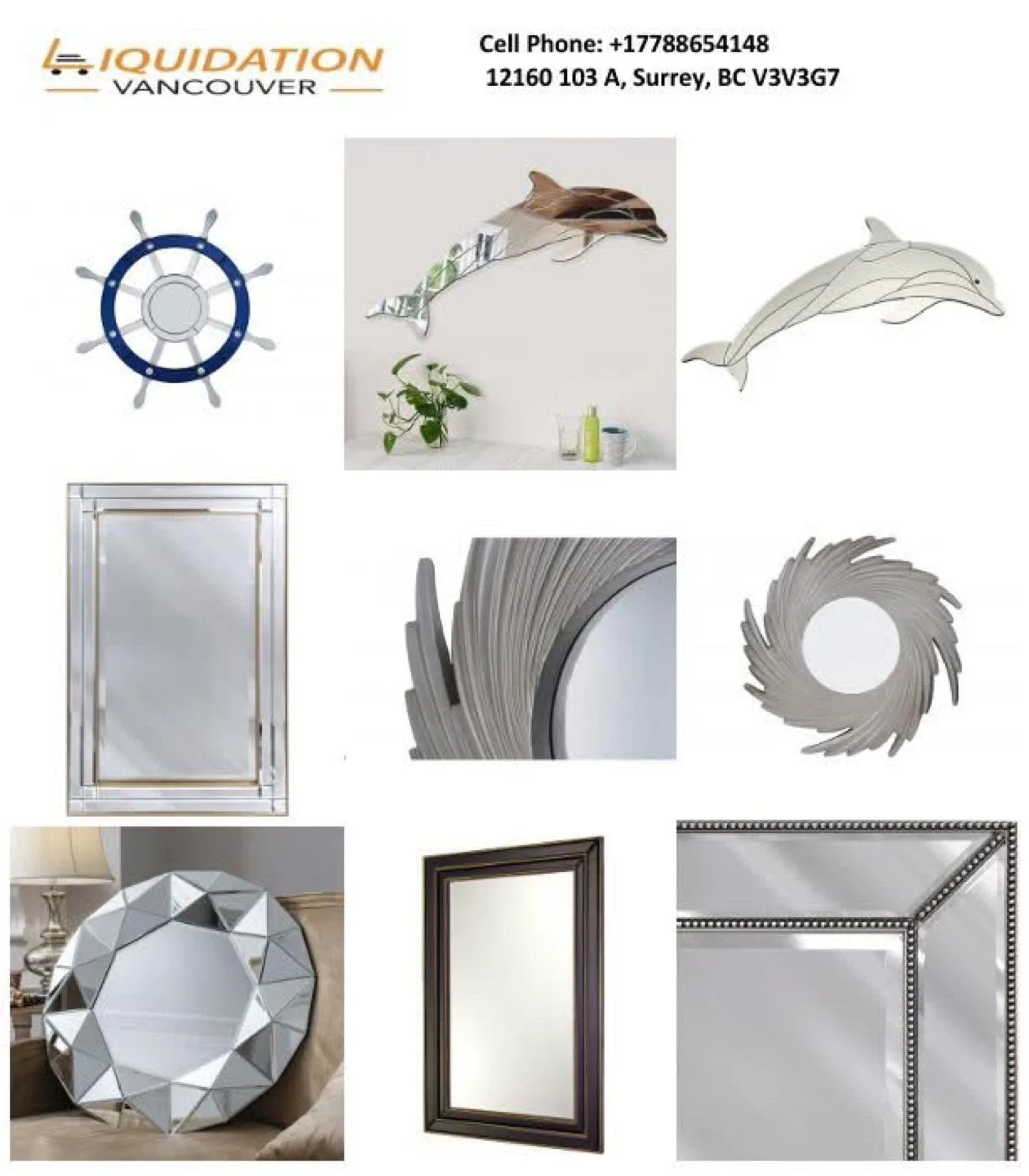 Assorted Decorative Mirrors image indicator(2)