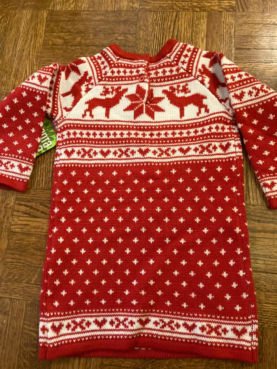 Nevada Kids Red  Christmas Sweater