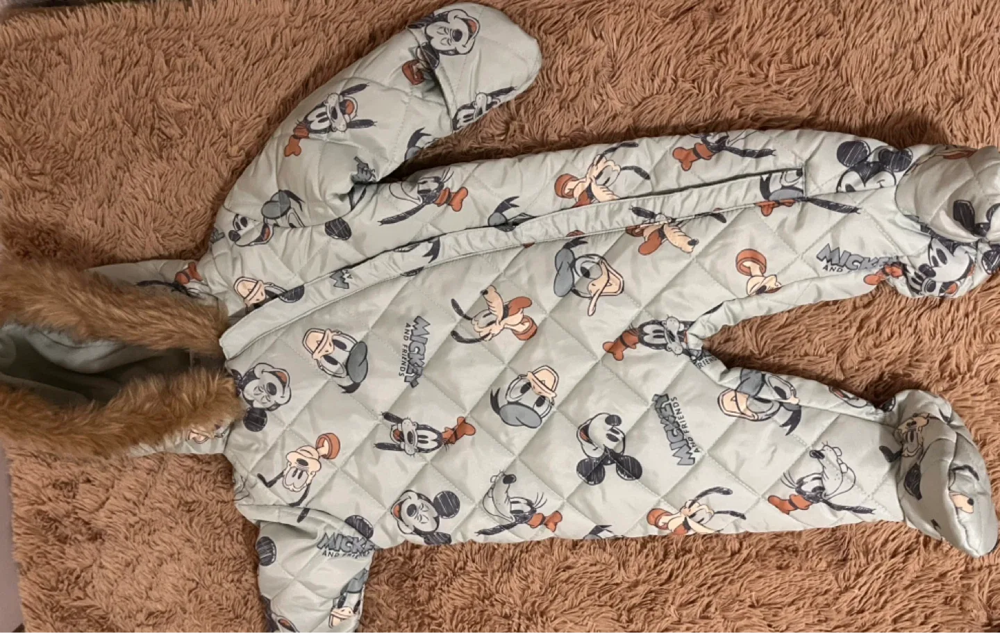 Disney Baby Snowsuit - 6-9M