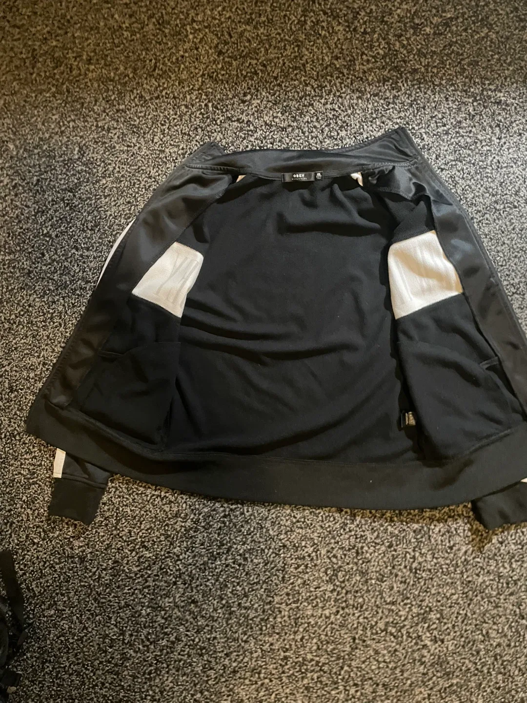 Obey Worldwide Black Track Jacket image indicator(3)