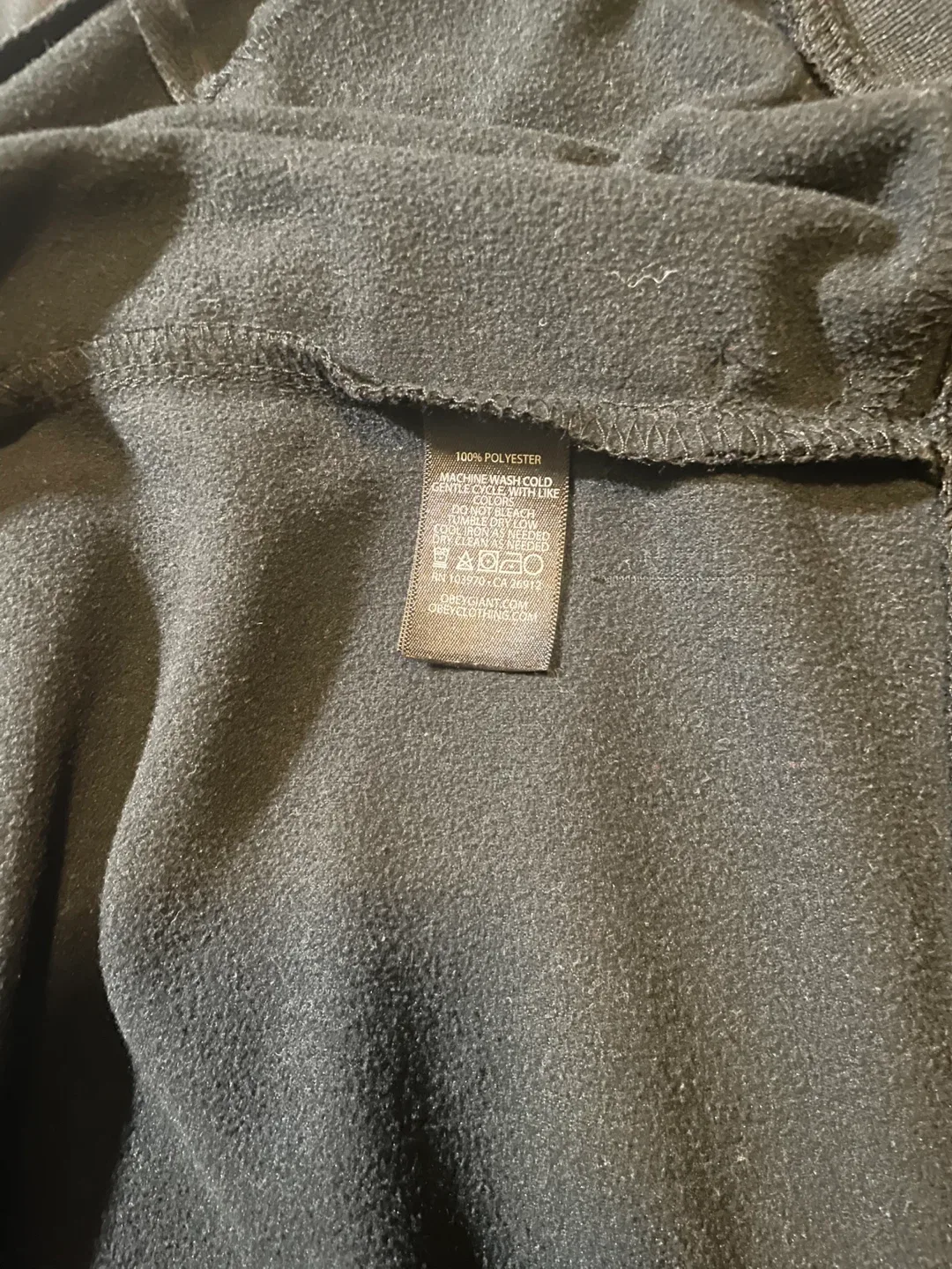 Obey Worldwide Black Track Jacket image indicator(5)