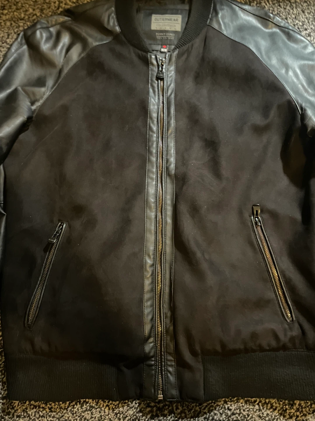 Synthetic Leather jacket/bomber - photo 2