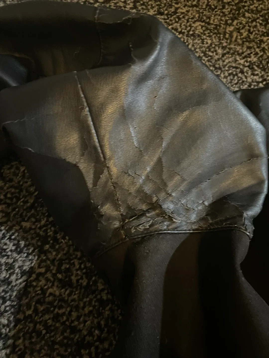 Synthetic Leather jacket/bomber image indicator(6)