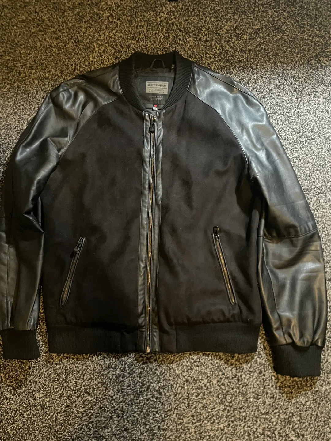 Synthetic Leather jacket/bomber thumbnail