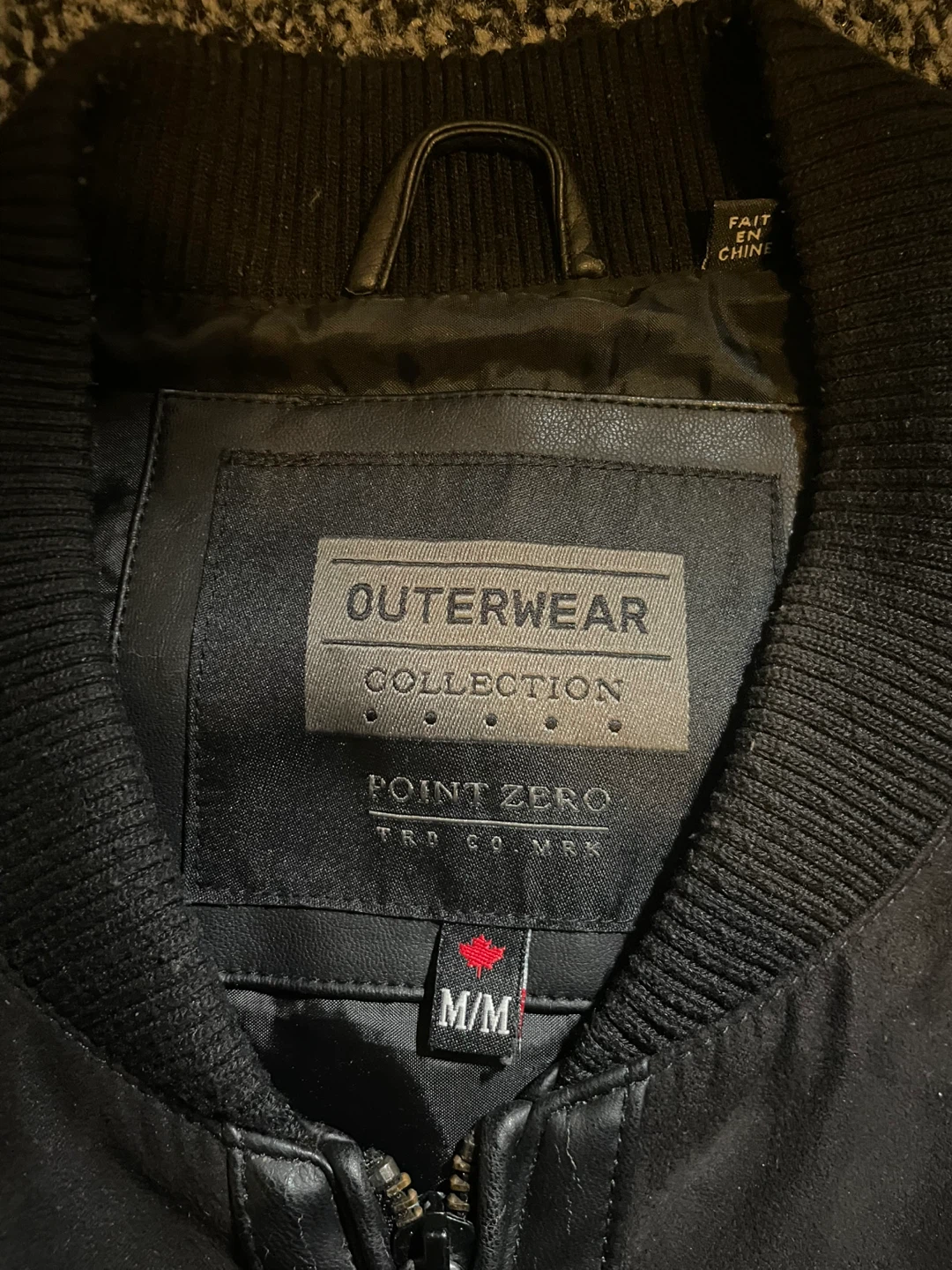 Synthetic Leather jacket/bomber - photo 5