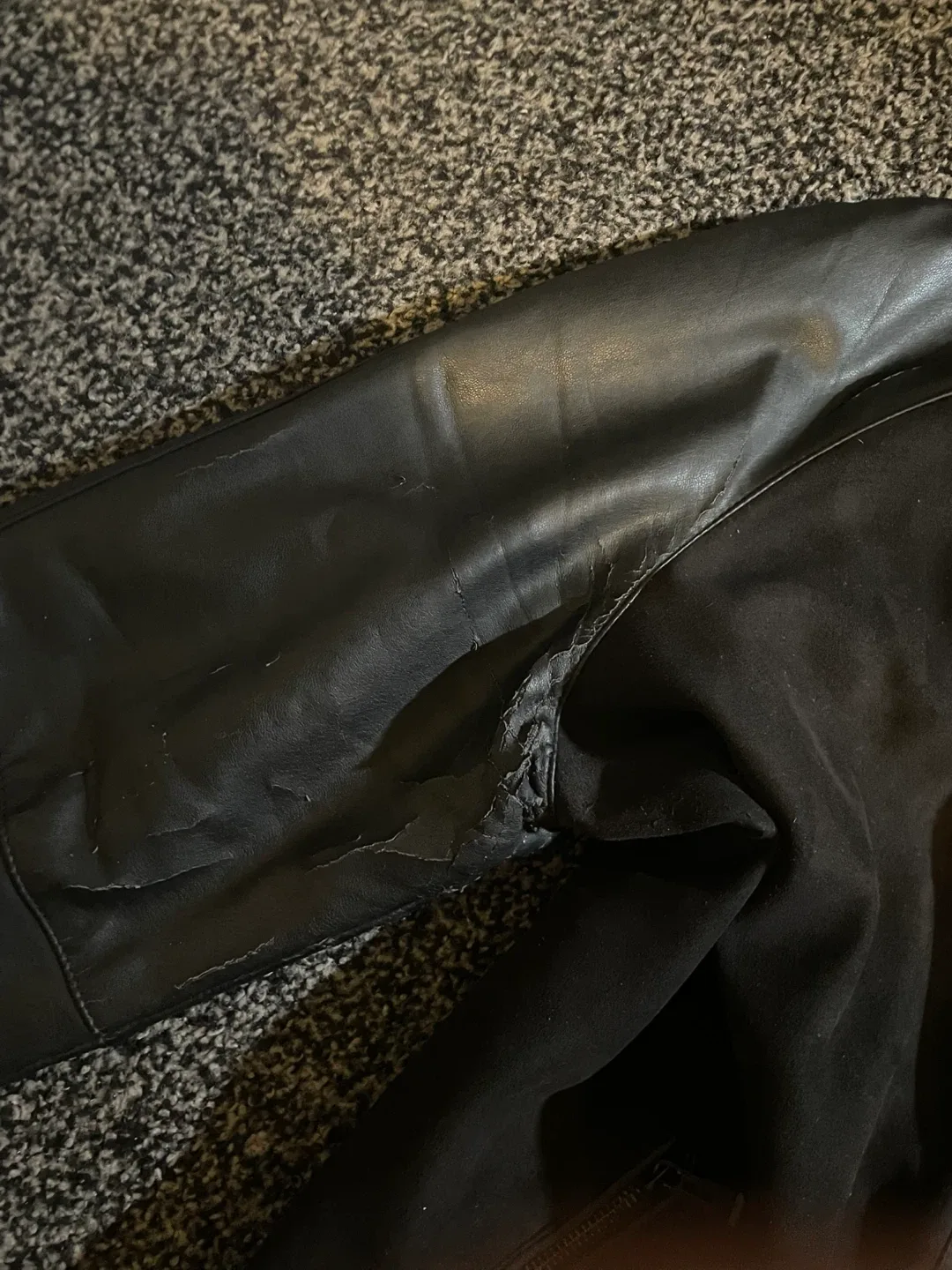 Synthetic Leather jacket/bomber image indicator(8)