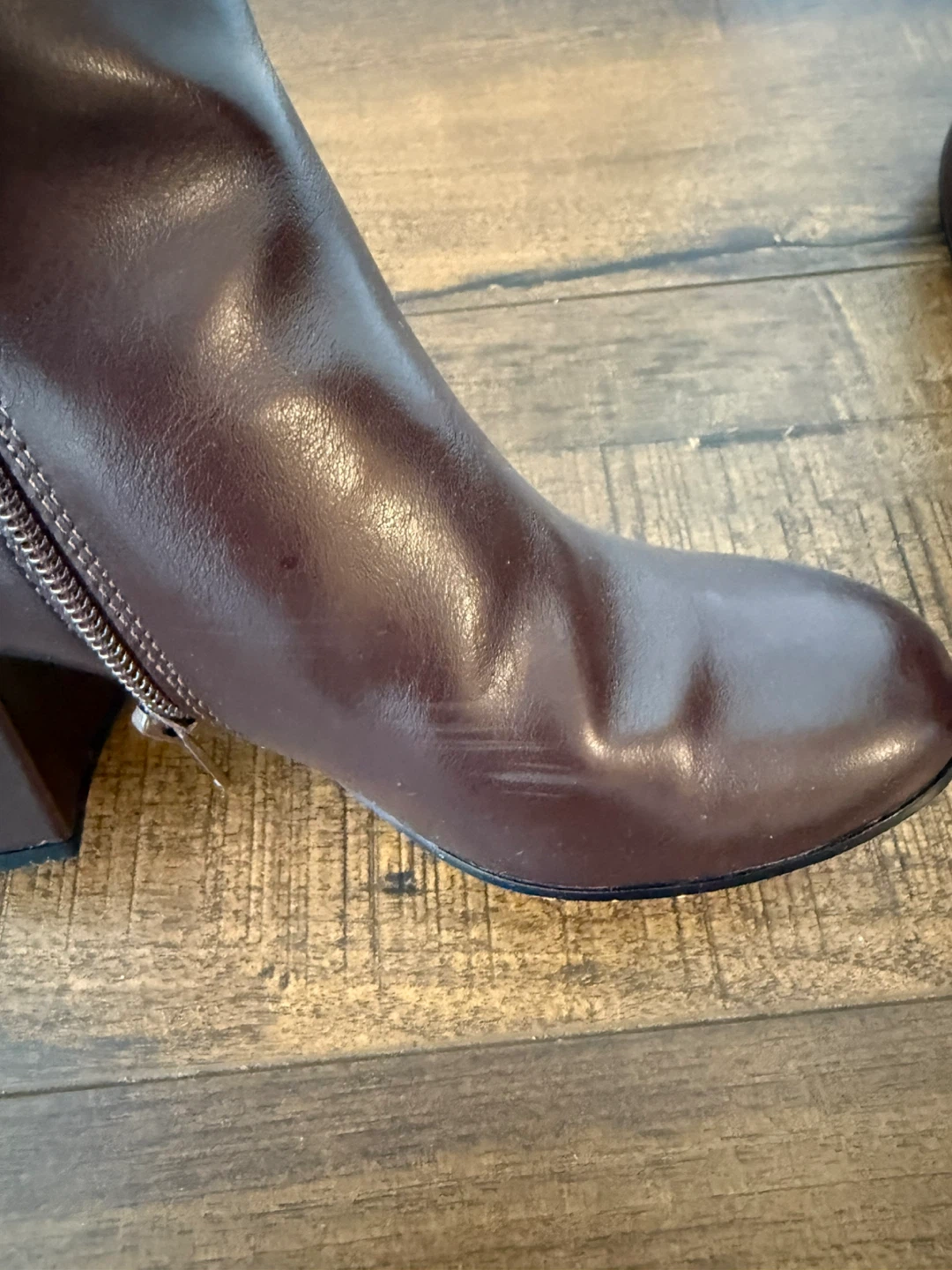 Call It Spring Brown Boots Size 6.5 - photo 4
