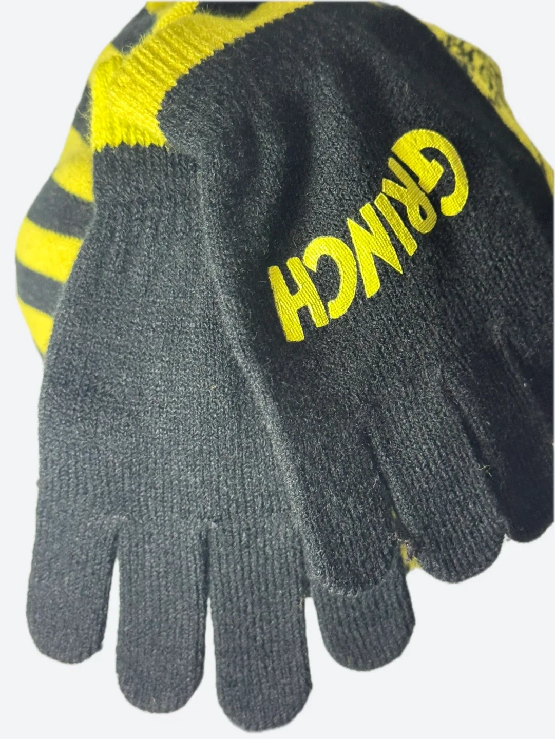 NEW The Grinch Hat and Gloves Set (child size) image indicator(5)