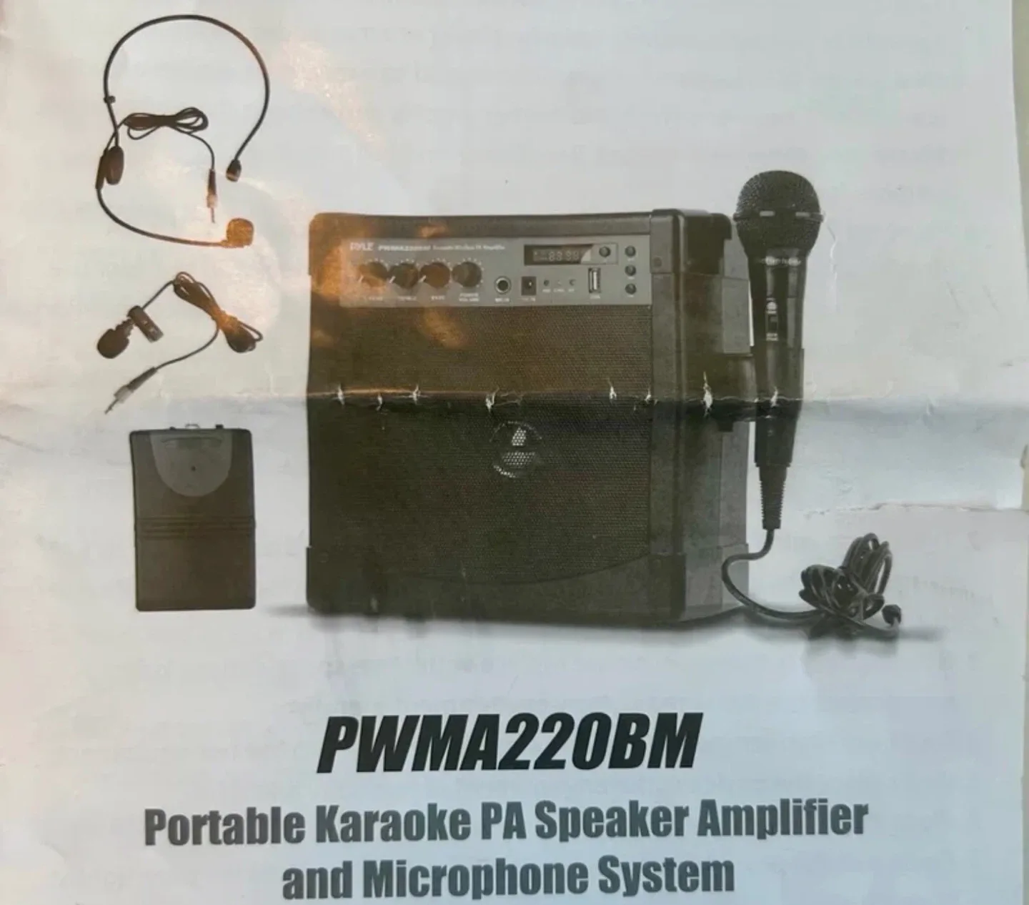 Pyle Portable Karaoke System