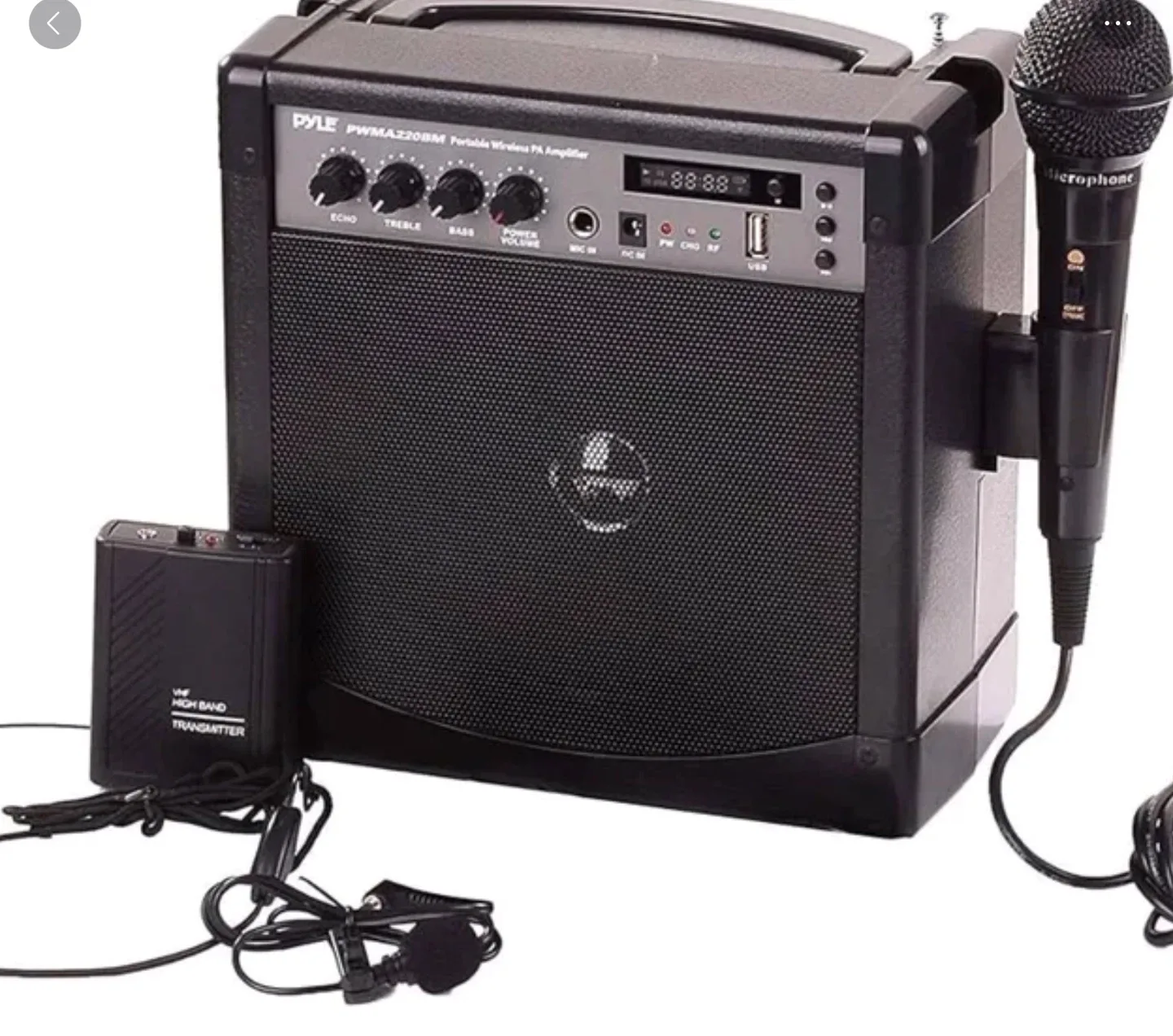 Pyle Portable Karaoke System image indicator(3)