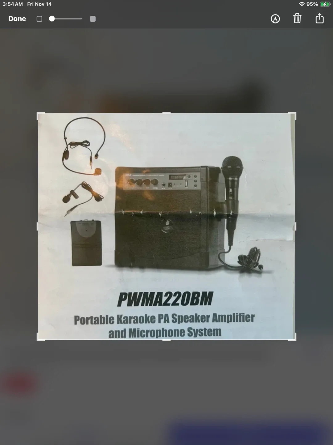 Pyle Portable Karaoke System image indicator(4)