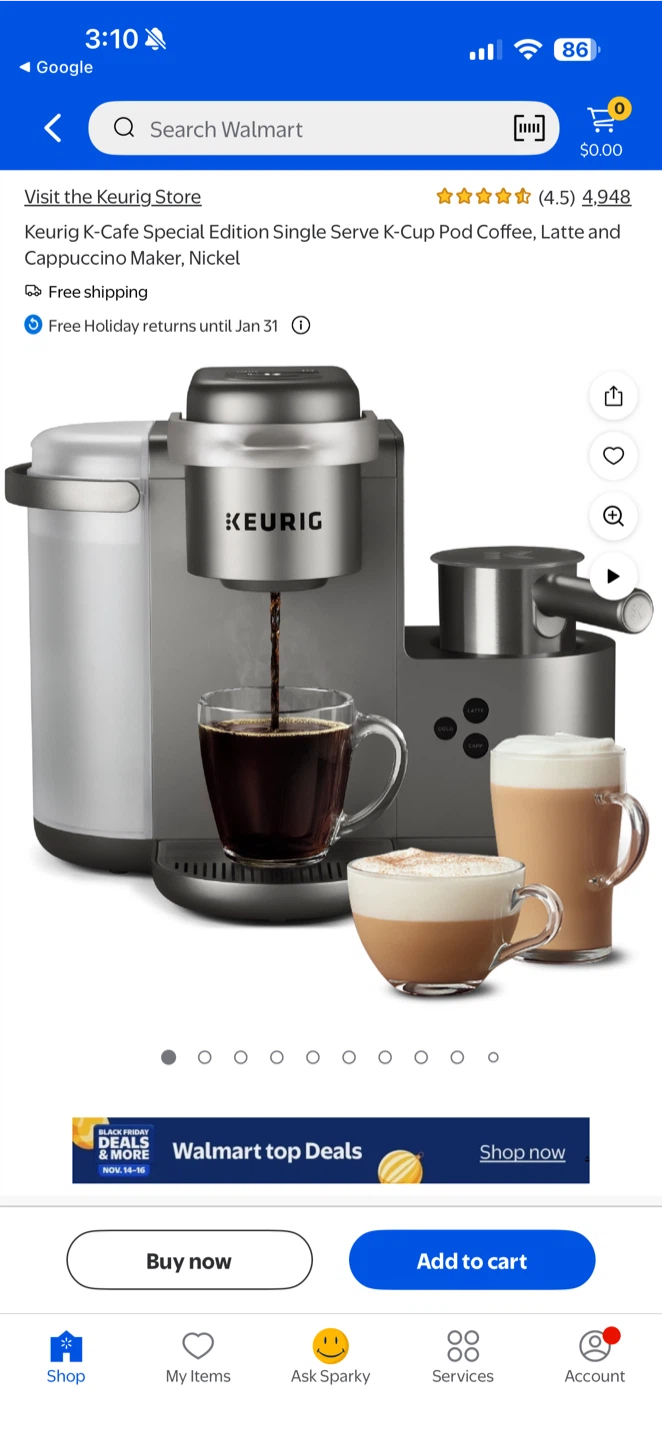 Keurig K-Cafe Special Edition Single Serve Coffee Maker - photo 3
