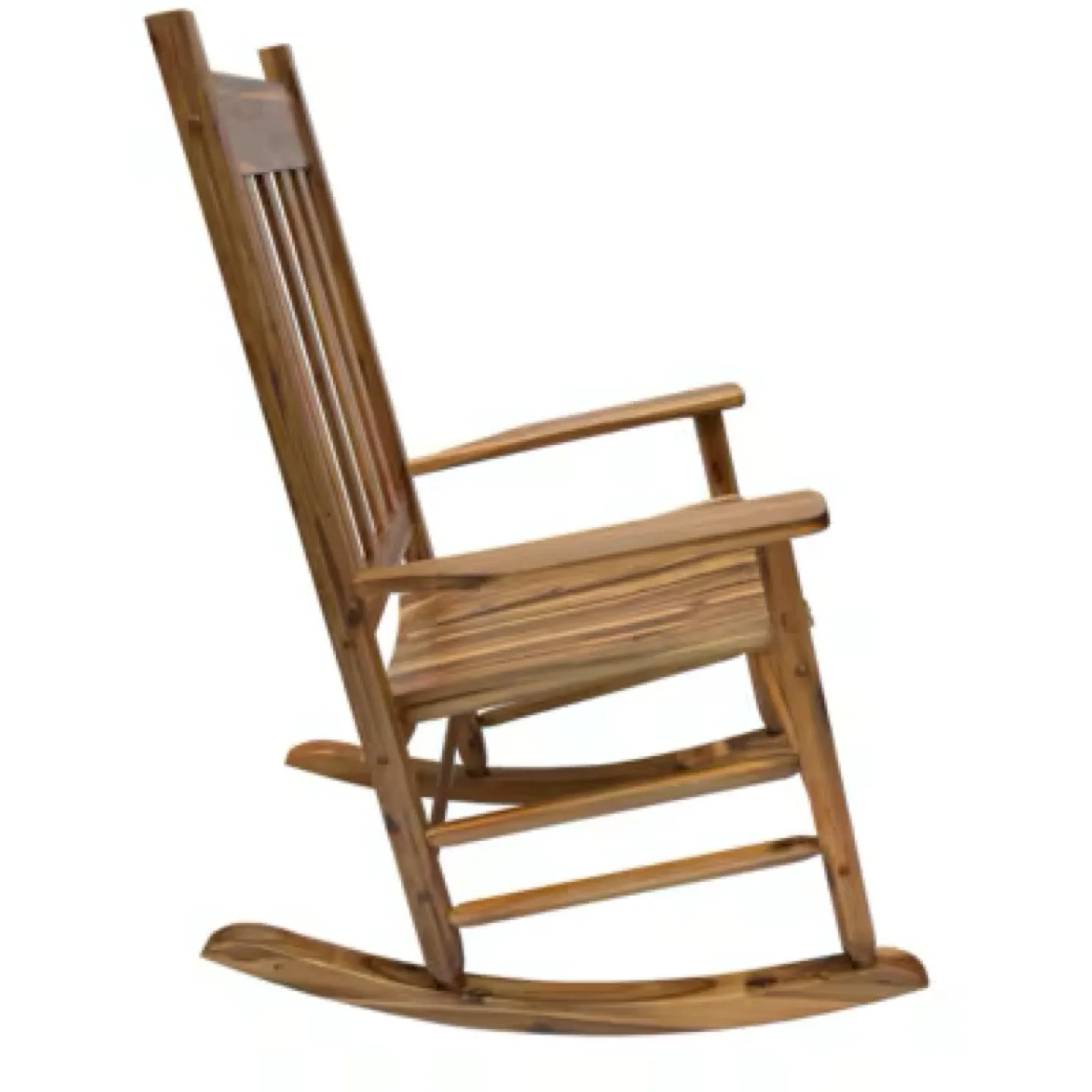 Natural Wood Rocking Chair image indicator(2)