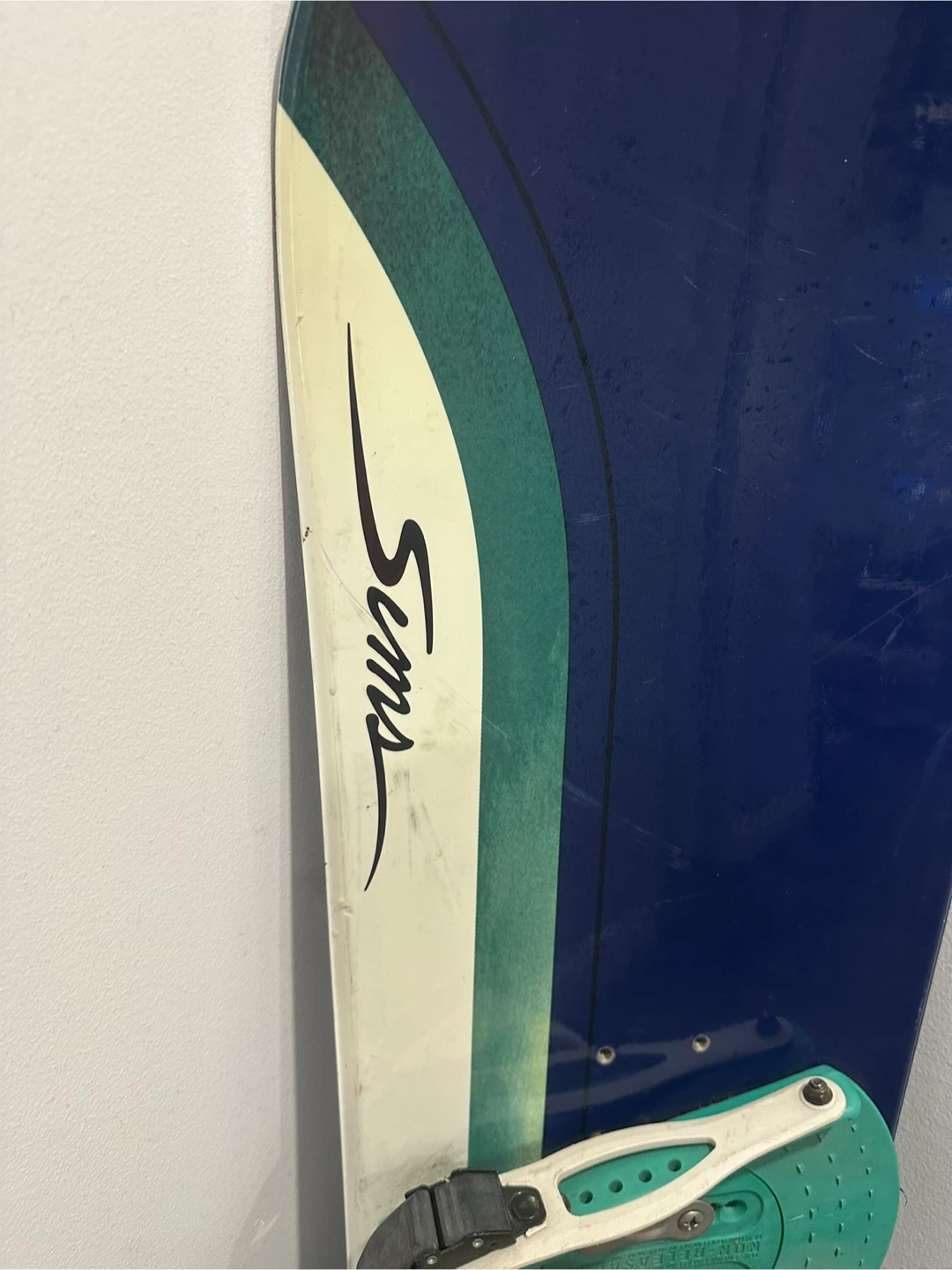 Sims Snowboard with Bindings - photo 3