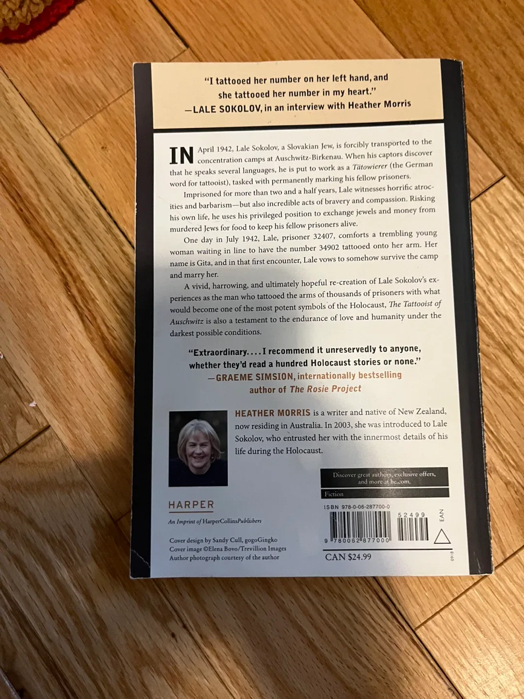 The Tattooist of Auschwitz by Heather Morris image indicator(2)